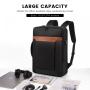 LOVEVOOK 2023 custom Multi-function 3 in 1 Men's Messenger Bag Business Briefcases fit 15.6 Travel Office Laptop bags backpacks