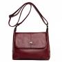 Factory Direct Sale Women Messenger Bags Good Quality Soft PU Leather Shoulder Crossbody Bags for Women
