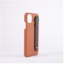 Genuine Leather Smartphone Mobile Phone Case Cover With Handle For Iphone 12 13 14 15 pro Max 14 Plus