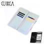 HF011 CUIKCA  Unisex Magic Wallet Money Clip PU Leather Wallet Korea Fashion ID Credit Card Cases Men Retro Golf Wallet