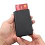 Factory direct leather metal wallet carbon fiber card holder pu leather aluminum card holder wallet
