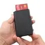 Factory direct leather metal wallet carbon fiber card holder pu leather aluminum card holder wallet