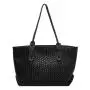 ZWY090 Daily Simple Work Travel Waterproof Large Tote Bag PU Woven Pattern Women Shoulder Bag Wholesale Hundred Shoulder Bag