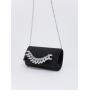 New Shining Water Diamond Chain Crocodile Pattern Impossible Handbag