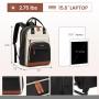 LOVEVOOK Baby Bag with Changing Pad Baby Registry Bag for Mom Dad with Stroller Buckles Large Waterproof Diaper Bag Backpack
