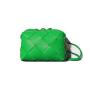 2024 Custom Logo Vendor Genuine Leather Crossbody Bag For Women Handmade Woven Purse