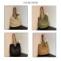 ZWY302 New Summer Sea Beach Girl Straw Bag Eco-friendly Simple Lightweight Tote Bag Wholesale Fashion Daily Travel Shoulder Bag