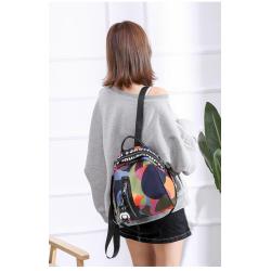 Women's backpack oxford cloth ladies shoulder bag Korean style colorful schoolbag travel backpack