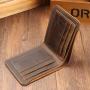 Wallet Manufacturer Crazy Horse Leather Wallets For Men Card Slots Holder Cash Clip bifold slim light Wallets For man wholesale