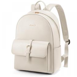 LOVEVOOK Small Casual Backpack for Girls Brand Designer Cute Fashion PU Satchel School Bookbag Leather Backpack Purse for Women