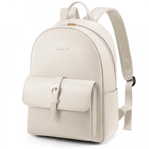LOVEVOOK Small Casual Backpack for Girls Brand Designer Cute Fashion PU Satchel School Bookbag Leather Backpack Purse for Women