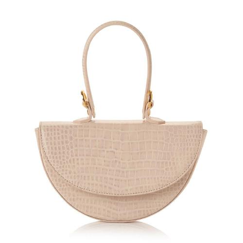 Fashionable Crocodile Pattern Luxury Ladies Crossbody Bag New Unique Design Half Moon Handbag For Women
