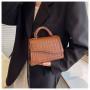 2024 New Stone Pattern Crossbody Women's Bag Casual Japanese and Korean Simple Pure Small Bag Wholesale Handbags Made In China