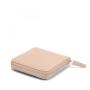 Custom Women PU Leather Billfold Pink Purse With Card Slots Snap Closure Pocket Short Small Zippered Wallet
