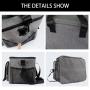 Large Capacity Cooler Bag With Durable Polyester Outdoor Activity Keep Food Cold Shoulder Bag