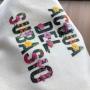Custom Hot Transfer Logo Cotton Linen  Drawstring Bag Round Bottom Cotton Linen Gift Pouch