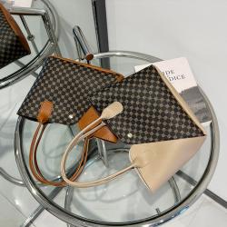 Gelory Customized Wholesale Waterproof PU Ladies Handbags Custom Designer Printed Fashion Tote Bags For Women