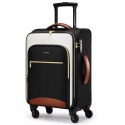 LOVEVOOK Waterproof Large Capacity Lightweight Spinner Carry on suitcase for Airline Approved 20in Wheels Travel Luggage bags