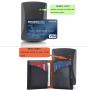 OEM Wholesale Customized Logo Cardholder Business ID Credit Card Holder for Men and Women