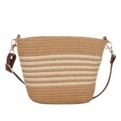 ZWY320 Wholesale Ladies Beach Summer Straw Bag Daily Casual Vacation Woven Crossbody Bag Outdoor Travel Fashion Shoulder Bag