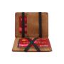 New style leather magic wallet rfid blocking slim money clip wallet elastic band magic wallet