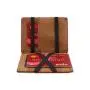 New style leather magic wallet rfid blocking slim money clip wallet elastic band magic wallet
