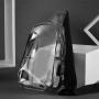 HR115 Men's New With USB Charge Chest Bag Fashion PVC Transparent Waterproof Shoulder Bag Technology Fashion Trend Crossbody Bag