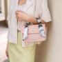 New Fashion Retro Women's Bag Mini Silk Scarf Handbag Single Shoulder Messenger Bag For Ladies Fashion Women's Shoulder Bag