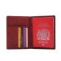 Standard size custom logo card holder wallet wholesale promotion RFID cotton travel passport cover