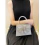 Elegant Silver Diamond Bag Evening Dress Birthday Wedding Evening Bag Ladies Bag Fashion Handbags For Woman