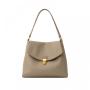 New top layer cowhide versatile single shoulder crossbody large capacity women's bag