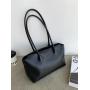 Factory Direct Sale Dacron Material Zipper Handbag Inside Patch Pocket Bags Women Shoulder
