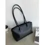 Factory Direct Sale Dacron Material Zipper Handbag Inside Patch Pocket Bags Women Shoulder