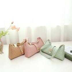 Pu leather zipper armpit bag shoulder crossbody bags for women 2024 ladies handbag female factory wholesale hobo bag