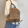 New Single Shoulder Double Shoulder Grass Woven Bag Fashion Woven Bag