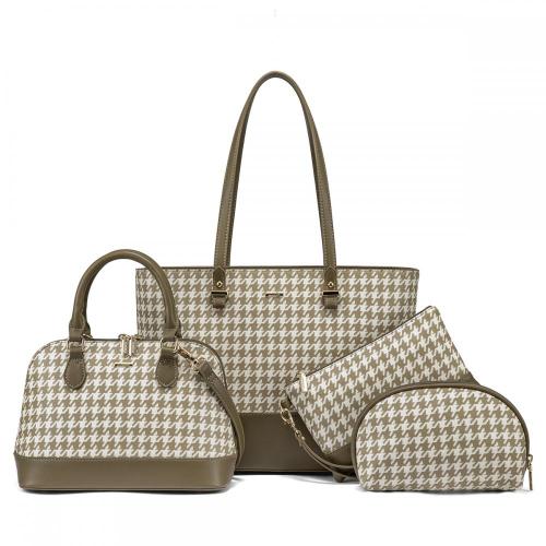LOVEVOOK 2023 Fashion New Handbag bags High Quality Pu Leather Women's Hand bag 4 in 1 Woman Ladies Purses and Handbags set