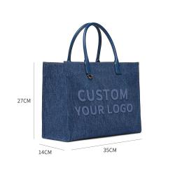 New design Vegan Leather Bag Large Capacity Casual Shoulder Bags Ladies Tote Bag For Women