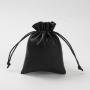 Logo Emboss Custom Black Bag Wholesale Drawstring Pouches Gift Packaging Cosmetic Jewelry Bags