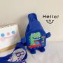 Children's autumn new messenger bag cartoon little dinosaur boys and girls shoulder bag