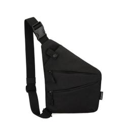 Close-Fitting Travel Waist Bag Anti-Theft and Waterproof Invisible Sports Crossbody Bag for Men Single-Shoulder Chest Bag