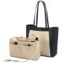 LOVEVOOK 2020 NEW HOT SALE fashion pu leather  three-piece tote handbags Delicate design free customization handbags for women