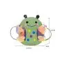 Customr Tote bag seven star ladybug doll pendant portable decorative zipper chain niche design plus logo