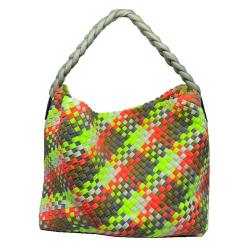 2024 Colorful High Capacity Woven Neoprene Leather Tote Bags Handbags For Women Luxury
