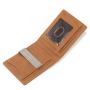 Minimalist Men's Wallet Money Clip PU Leather Mens Clip Wallet RFID Leather Money Clip