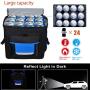 Custom Outdoor Portable Collapsible Comfortable Leisure Beach Camping Fishing Stool Insulated Cooler Bag with Chair