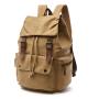 Factory Direct Sales of New Trendy Canvas Bags Korean Version Student Travel Backpacks Shoulder Computer Bags Casual Sports