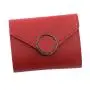 low price Hot Selling Simple Cute Short Wallet Three-fold Small Coin Purse Multi-function Solid Color Wallet For Women