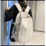 ZF165 New Schoolbag Female Junior High School Students Shoulder Bag Male Computer Backpack Polyester Breathable Waterproof