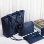 2024 New Luxury Designer Pu Leather Ladies Hand Bags Set 4 In 1 Handbag Sets trendy bags