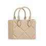 Custom Logo Large Capacity Shoulder Bags Luxury PU Leather Casual Quilted Women Diamond Stitching Fashion Handbags
